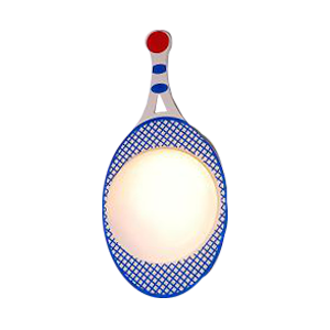 Бра W-220 "Ракетка" синий 1х40W E27